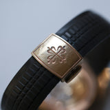2021 Patek Philippe Aquanaut Sunburst Brown Chocolate Dial Rose Gold Ref. 5167R-001 B00349