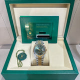 2026 Rolex Datejust 36 Green Dial Two Tone YG Ref. 126233 A001896
