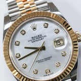 2025 Rolex Datejust 41 Mother of Pearl Dial Two Tone YG Ref. 126333 A001839