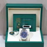2026 Rolex Datejust 41 Blue Dial Smooth Oyster Ref.126300 A001335
