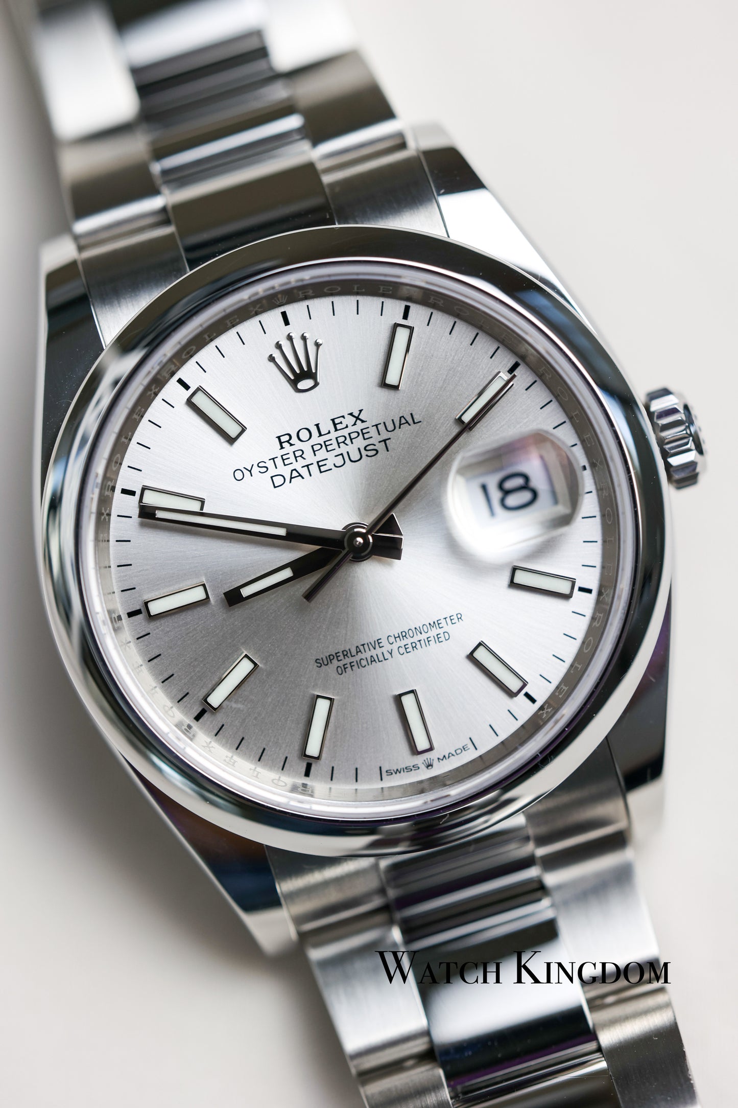 2022 Rolex Datejust 36 Silver Dial