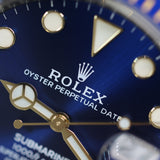 2021 Rolex Submariner Date ‘Bluesy’ 2T YG Ref. 126613LB A001648