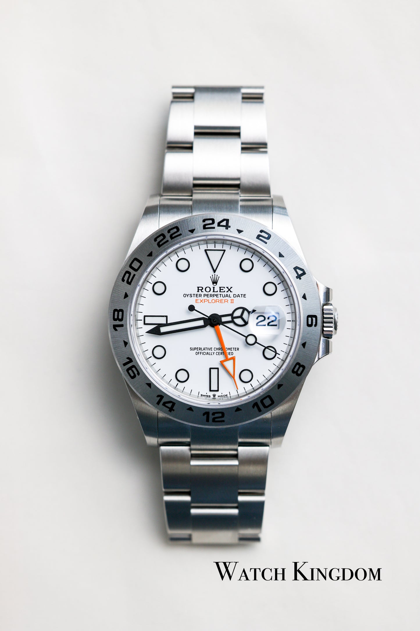 2023 Rolex Explorer II White Dial 42mm