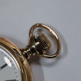 A.W.C.Co Waltham Pocket 14ct Yellow Gold 17 Jewel A001680