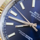 2022 Rolex Datejust 41 Blue Index Ref. 126334 A001220
