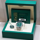 2022 Rolex Oyster Perpetual 41 Green Dial 124300 A001028