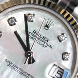 2022 Rolex Datejust 31 "MOP" Steel Diamond Ref.278274 A001326