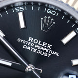 2024 Rolex Datejust 41 Black Dial Fluted Jubilee Ref.126334 A001396