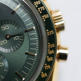 2023 Omega Speedmaster 18kt YG Green Dial Ref.31060425010001 A001432