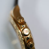 2005 Rolex Daytona White Dial Leather Strap Ref. 116518
