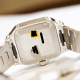 2022 Cartier Santos White Dial Ref. WSSA0018 B00029