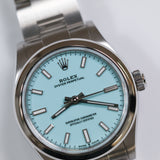 2026 Rolex Oyster Perpetual 31 Turquoise Tiffany Blue Dial Ref. 277200