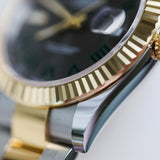 2023 Rolex Datejust 41 Wimbeldon Fluted Oyster Two Tone YG