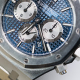 2019 Audemars Piguet Chronograph Blue Dial Ref. 26331ST A001664