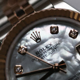 2026 Rolex Datejust 31 Mother of Pearl Dial Two Tone Rosegold Ref. 278271 A001793