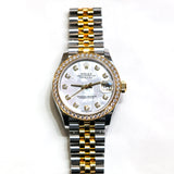 2025 Rolex Datejust 31 MOP RBR 2T YG Fluted Jubilee Ref.278383RBR A001461