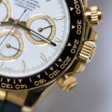 2024 Rolex Daytona White Oysterflex Yellow Gold Ref. 126518LN A001780