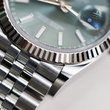 2025 Rolex Datejust 36 Mint Green Fluted Jubilee Ref.126234 A001289