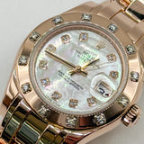 Rolex Lady Datejust Pearl Master RG Ref. 80315NR B00256