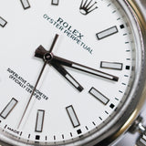 2018 Rolex Oyster Perpetual 39 White Dial Ref. 114300 A001590