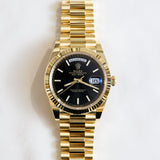 2025 Rolex Daydate 40 Black Index Ref. 228238 A001222