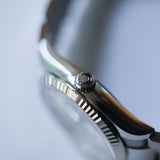 2026 Rolex Datejust 36 Silver Roman Diamonds Dial Fluted Oyster Ref. 126234 B00351