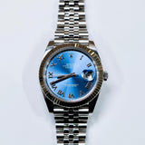 2025 Rolex Datejust 41 Azzuro Blue Dial Fluted Jubilee Ref. 126334 B00079