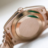 2023 Rolex Day Date 40 Olive Dial Rose Gold Ref. 228235 A001436