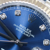 2020 Rolex Datejust 41 Blue Diamonds Dial Ref. 126334