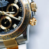 2021 Rolex Daytona Black Diamonds Dial 2T YG Ref. 116503 A001662