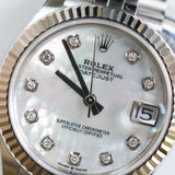 2022 Rolex Datejust 31 "MOP" Steel Diamond Ref.278274 A001326