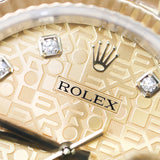 2016 Rolex Datejust 36 Champagne Diamond Ref. 116233 A000999