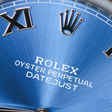 2026 Rolex Datejust 41 Azzuro Blue Dial Fluted Jubilee Ref. 126334 A001470