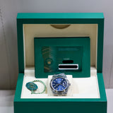 2023 Rolex Datejust 41 Blue Dial Smooth Oyster Ref. 126300 A001730
