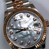 2026 Rolex Datejust 31 Mother of Pearl Dial Two Tone Rosegold Ref. 278271 A001793