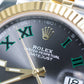 2023 Rolex Datejust 41 Wimbeldon Fluted Jubilee Two Tone Yellow Gold
