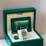 2026 Rolex Datejust 36mm 2T Olive Roman Dial Ref. 126233 B00033