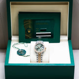 2025 Rolex Datejust 31 Green Roman Dial Ref. 278383RBR
