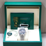 2026 Rolex Datejust 36 "Wimbledon" Fluted Jubilee Ref.126234 A001473