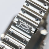 2022 Cartier Santos White Dial Ref. WSSA0018 A001553