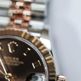 2025 Rolex Datejust 31 Chocolate Roman Dial Ref. 278271