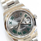 2024 Rolex Datejust 36mm Wimbolden Smooth Oyster Ref. 126200 B00261