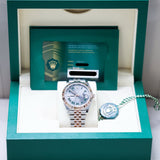 2025 Rolex Datejust 41 2T "Wimbledon" Fluted Jubilee Ref. 126331 A001266