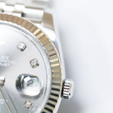 2018 Rolex Datejust 41 Slate Diamond Dial Fluted Jubilee Ref. 126334 A000904