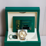 2025 Rolex Datejust 41 Champagne Index Dial Ref. 126333