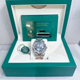 2024 Rolex Datejust 41 Wimbledon Dial Oyster Bracelet Two Tone RG Ref. 126331 A001898