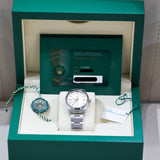 2021 Rolex Oyster Perpetual 34 Silver Dial Ref. 124200