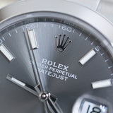 Rolex Datejust 41 Slate Dial Smooth Oyster Ref. 126300 A001914