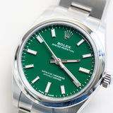 2023 Rolex Oyster Perpetual 31 Green Dial