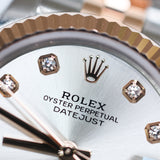 2023 Rolex Datejust 31 Two Tone Silver RG Ref. 278271 A001043